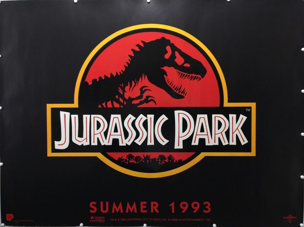 Jurassic Park Advance UK Quad