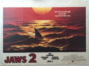 Jaws 2 Advance UK Quad