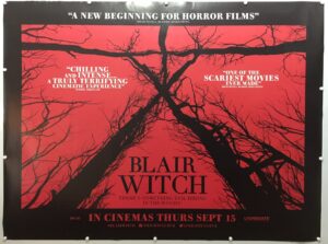 Blair Witch 2016 UK Quad