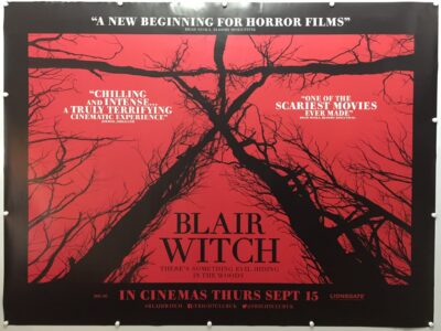 Blair Witch 2016 UK Quad