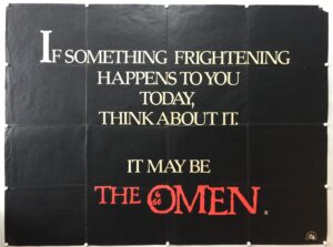The Omen 1976 UK Quad Poster