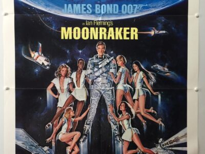 James Bond Moonraker 1979 US One Sheet