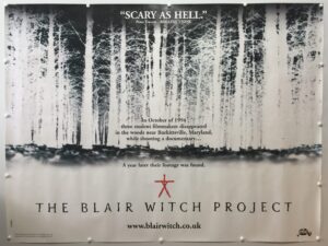 The Blair Witch Project Teaser UK Quad