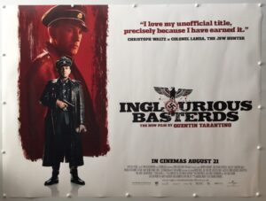 Inglourious Basterds Colonel Landa Advance UK Quad