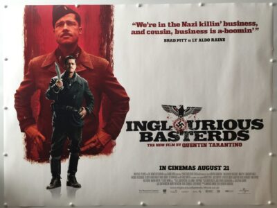 Inglourious Basterds Lt Aldo Raine Advance UK Quad