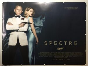 James Bond Spectre Final UK Quad Poster