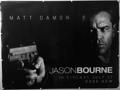Jason Bourne Black Style Advance UK Quad