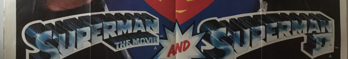 Superman Superman II 2 Double Bill Combo UK Quad