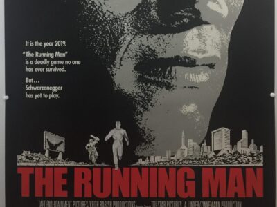 The Running Man US One Sheet Poster