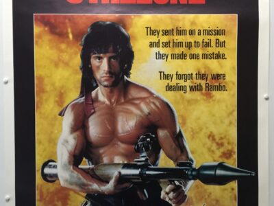 Rambo First Blood Part II Final US One Sheet