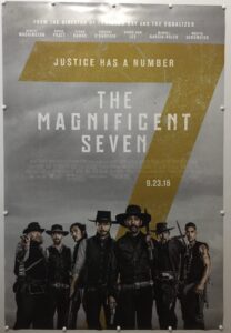 The Magnificent Seven Final US One Sheet
