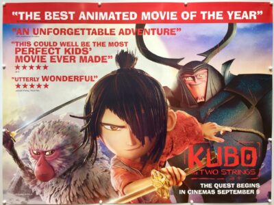 Kubo and the Two Strings Review Style UK Quad
