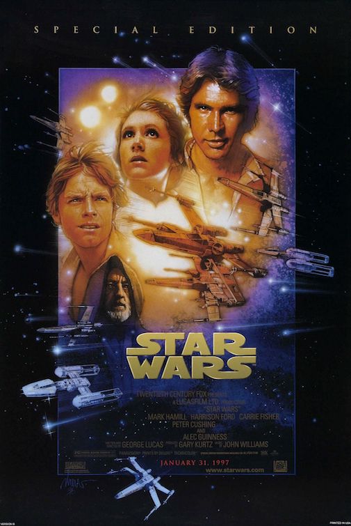 Star Wars 20th Anniversary Poster