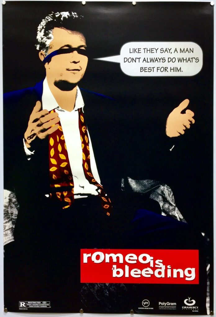 Romeo is Bleeding Teaser US One Sheet