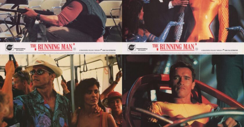 The Running Man | 1987 | UK Lobby Card