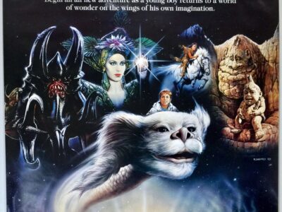 The NeverEnding Story II The Next Chapter International Black Style US One Sheet