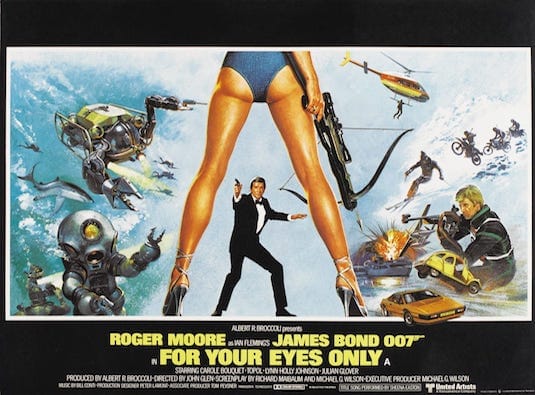 James Bond Filmography For Your Eyes Only