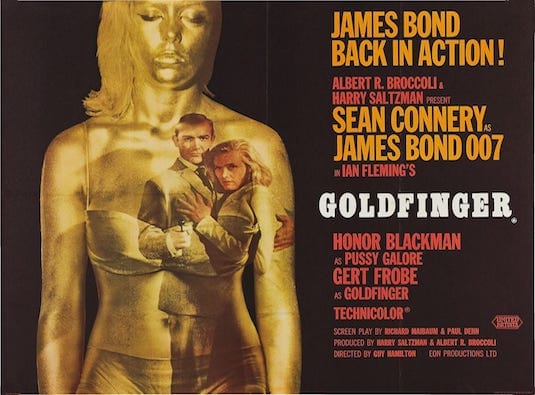 James Bond Filmography Goldfinger