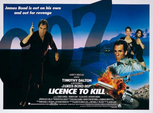 James Bond Filmography Licence To Kill