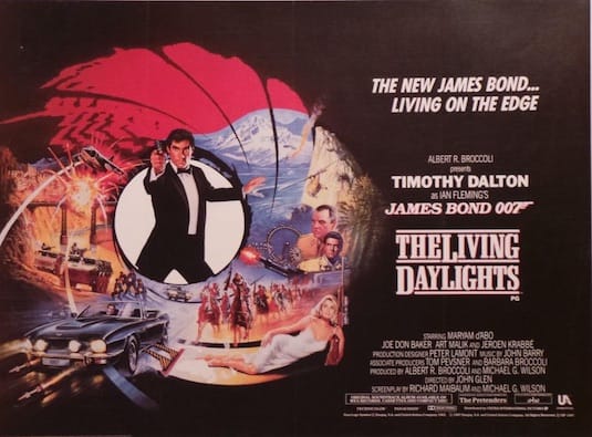 James Bond Filmography Living Daylights