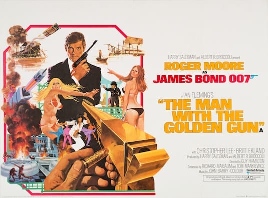 James Bond Filmography The Man With Golden Gun