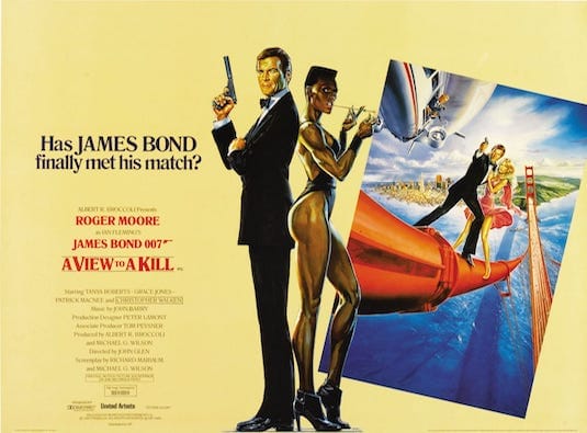 James Bond Filmography View To A Kill