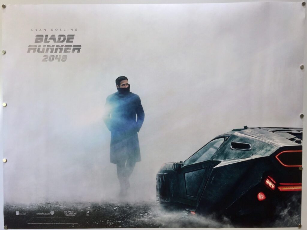 Blade Runner 2049 UK Quad RYAN GOSLING STYLE TEASER