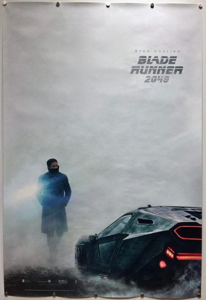 Blade Runner 2049 GOSLING STYLE TEASER UK One Sheet
