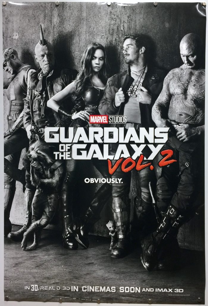 Guardians of the Galaxy Vol 2 UK One Sheet TEASER