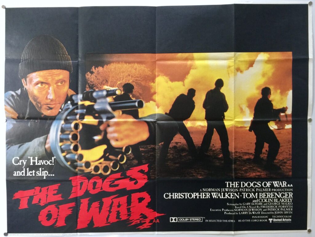 The Dogs of War UK Quad STYLE B
