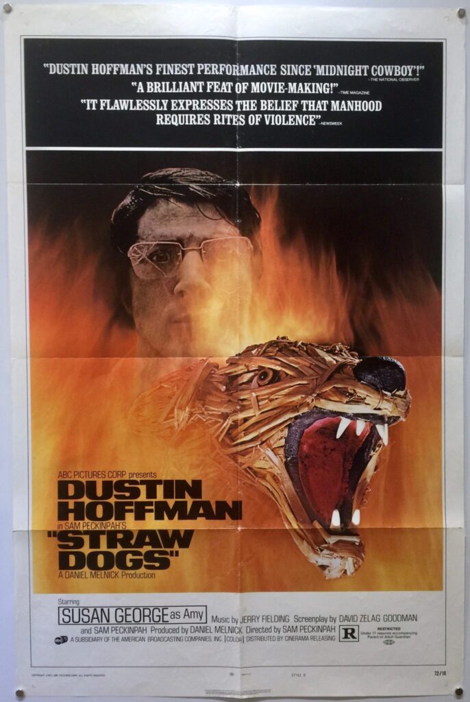 Straw Dogs US One Sheet STYLE D