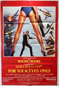For Your Eyes Only UK One Sheet