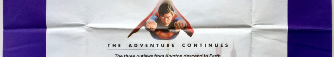 Superman II UK Quad