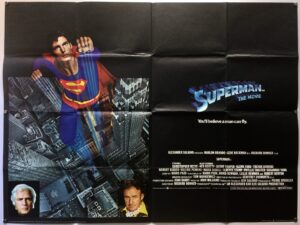 Superman The Movie 1978 UK Quad