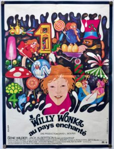 Willy Wonka Chocolate Factory French Petite