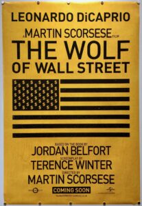 Wolf of Wall Street Teaser US One Sheet