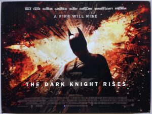 The Dark Knight Rises FINAL UK Quad